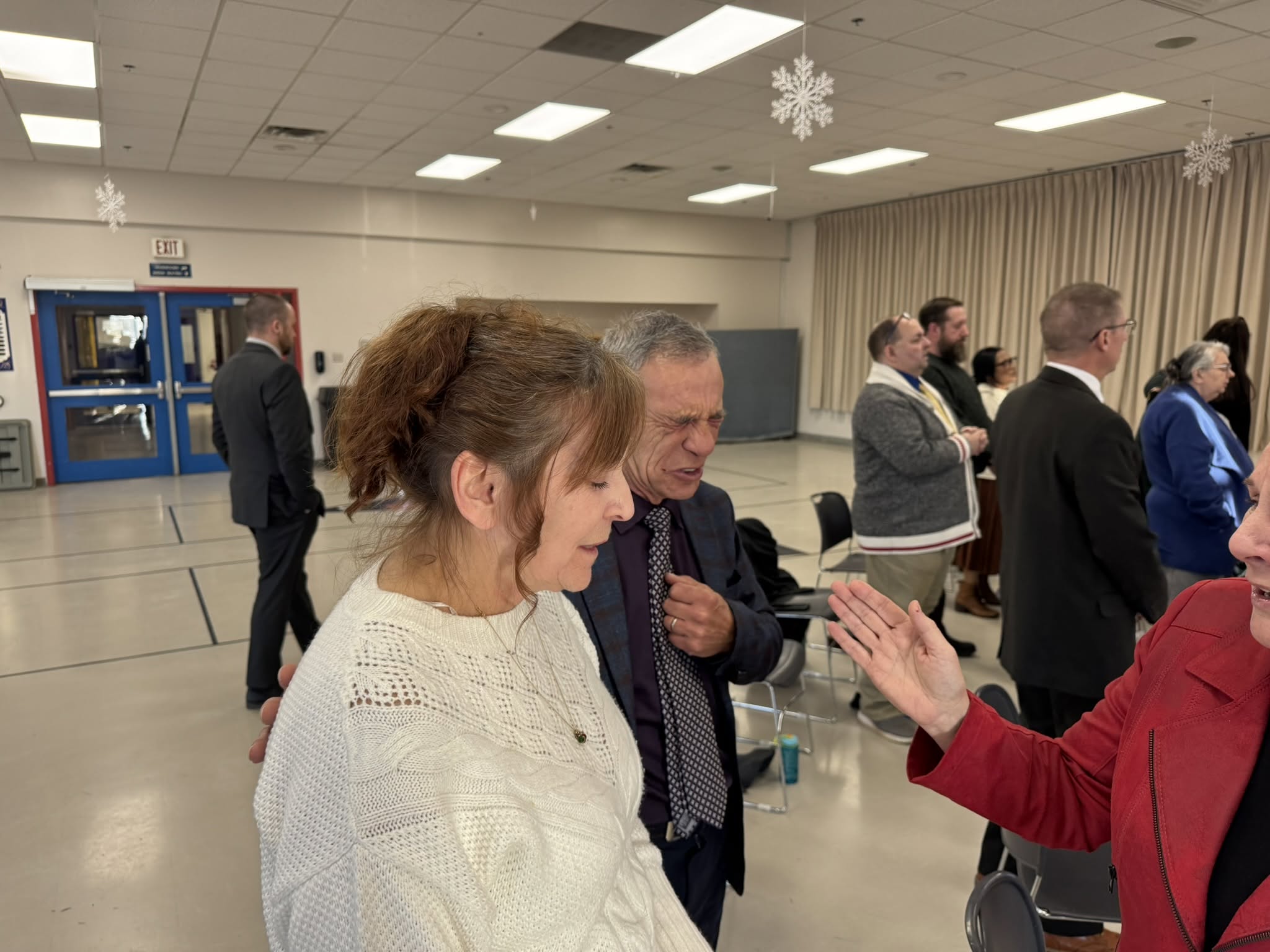 A moment from one of our services